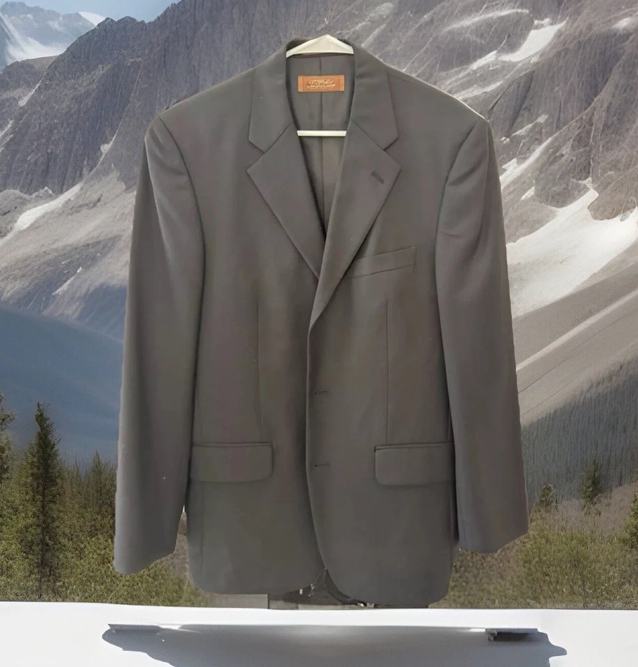 NWT Men’s Tasso Elba Angelico Suit blazer -size 38R Black GRUNGE - Image 1 of 4