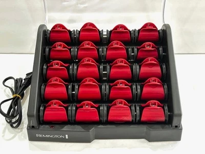 Remington T Studio Hot Rollers Hair Curlers Heated Ceramic Velvet + Clips - Image 1 of 4