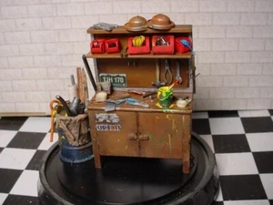 1/25 Resin Workbench For Model Car Garage Diorama Junkyard - Picture 1 of 4