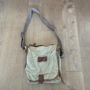 Bolso Bandolera Duluth Trading Co Marrón Lona 11x10 - Estilo de Hombro de Viaje - Imagen 1 de 7