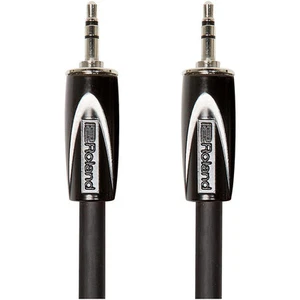 Roland Black Series Interconnect Balanced Patch Cable 3.5mm TRS to Same 10 ft - Picture 1 of 2