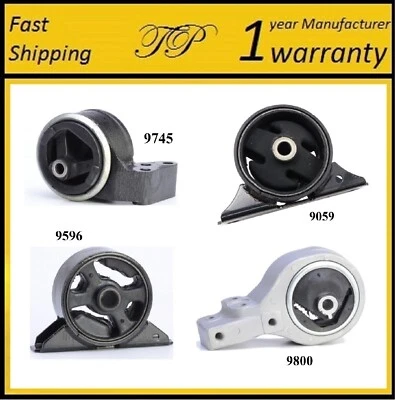 4PCS MOTOR & TRANS MOUNT FOR 2001-2004 VOLVO S40, V40 1.9L - AUTO TRANS - Image 1 of 4