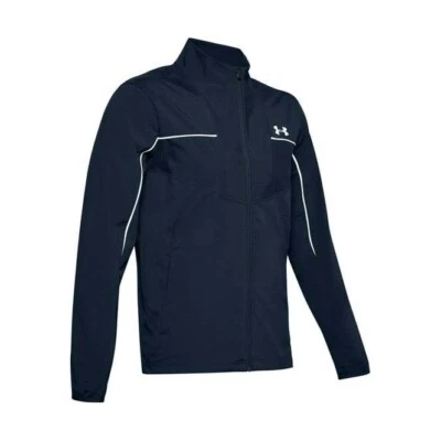 Under Armour Full Zip Storm Windstrike Jacket, Navy/White, NEW - Image 1 of 2