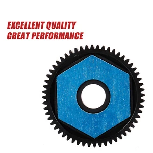 RC Car Accessory RC Car Motor Gear Kit Gearbox Gear 56T with 13T Motor Gear O9J3 - Picture 1 of 7