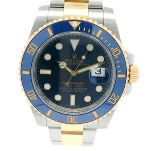 Rolex Submariner Date Bluesy Date 116613LB acero/oro - juego completo 2019 - Imagen 1 de 6