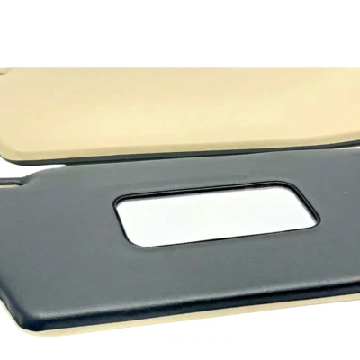 Комплект солнцезащитных козырьков подходит для Porsche 911 Coupe 1969–89 бежевый черный с левым рулем - Изображение 1 из 4