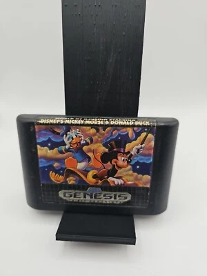 World of Illusion Starring Mickey Mouse & Donald Duck (Sega Genesis, 1992) Testd - Image 1 of 4