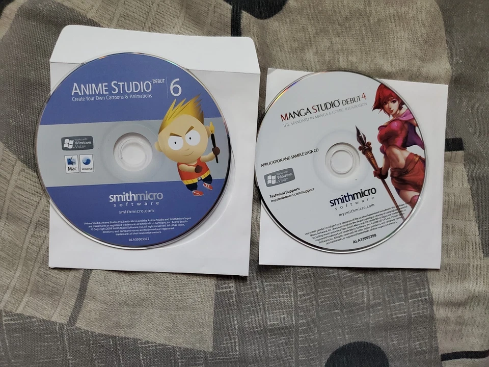 Manga Studio Debut 4.0 &  Anime Studio debut 6 - 2 CDs  - Image 1 of 1