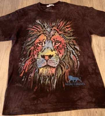 The Mountain MGM Grand Las Vegas Lion Face T-Shirt Size Small - Image 1 of 4