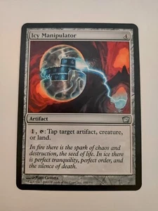 ICY MANIPULATOR BOX TOPPER X1 MAGIC MTG 9TH EDITION 2005 - Picture 1 of 2