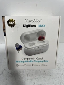 Brand New NuvoMed DigiEars MAX Digital True Wireless Hearing Aid OTC - Picture 1 of 5