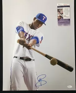 JURICKSON PROFAR AUTO AUTOGRAPHED SIGNED RANGERS 16x20 PHOTO - JSA COA - Picture 1 of 5