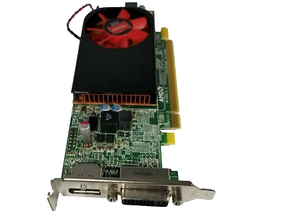 Lote de 5 tarjetas de video AMD R7 250 2GB PCI-E x16 Windows 10 DVI DisplayPort C552 Foto 1 de 4