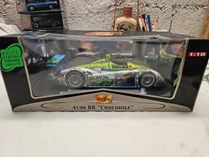 Collection Miniature Audi R8 Crocodile Neuf MAISTO 1/18 - Foto 1 di 6