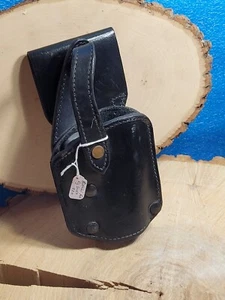 Vtg BIANCHI # 3000 AUTO DRAW SIG SAUER P 226 Solid Black Leather RH Holster.OBO - Picture 1 of 17