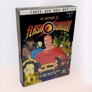 The Adventures of FLASH GORDON 1979 - 1980 Komplette Serie 3 DVD Box  NEU SEALED - Bild 1 von 4
