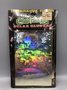 Vintage Cabbage Patch Kids CPK Solar Glowers 3-D Holographic Stickers - Picture 1 of 10