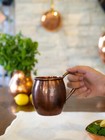 Handmade %100 Copper Mug, Copper Moscow Mule Mug, Pure Copper Mug, Vintage Style