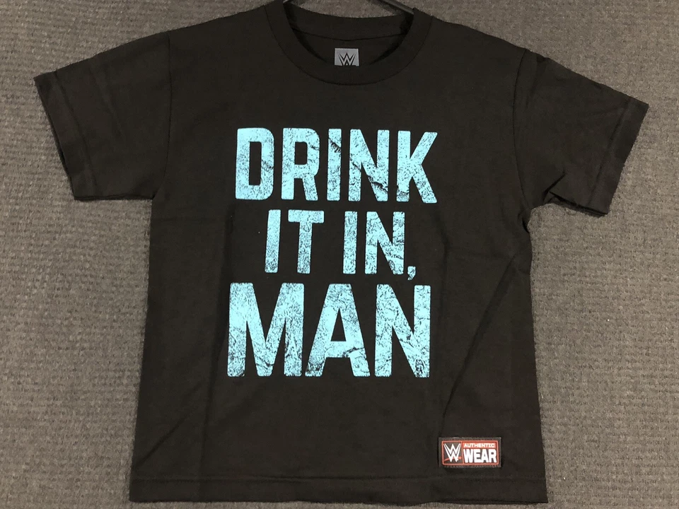WWE Chris Jericho Drink It In T Shirt Youth Small Double Sided - Image 1 of 4