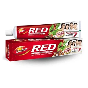 Dabur Red Toothpaste Helps in Bad Breath Treatment Cavity Protection / Free Ship - Picture 1 of 21