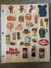 Vintage Sniff Prism Puffy Stickers 80s
