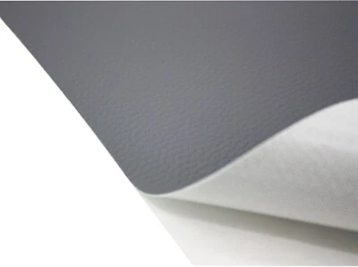 Kunstleder Folie Flicken Selbstklebend Lederreparatur - Grau - Bild 1 von 3