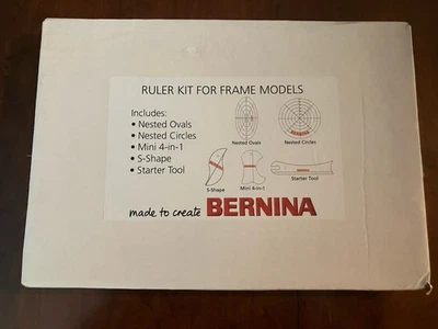 New BERNINA Ruler Kit for FRAME MODELS - Brand New, Unopened Package - Image 1 of 3