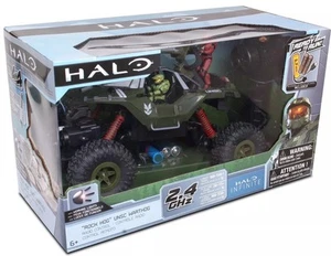 RC Halo Rock Hog Warthog 4x4 Off Road Vehicle + Master Chief Lights USB Crawler - Picture 1 of 7