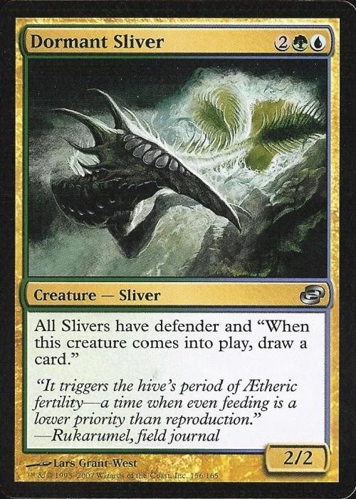 Dormant Sliver - Light Play MTG Planar Chaos - Image 1 of 1