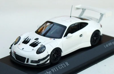 Porsche 911 GT3 R Typ 991 Bj. 2018, Semplice Body Bianco, MINICHAMPS M.1:43 , - Immagine 1 di 4