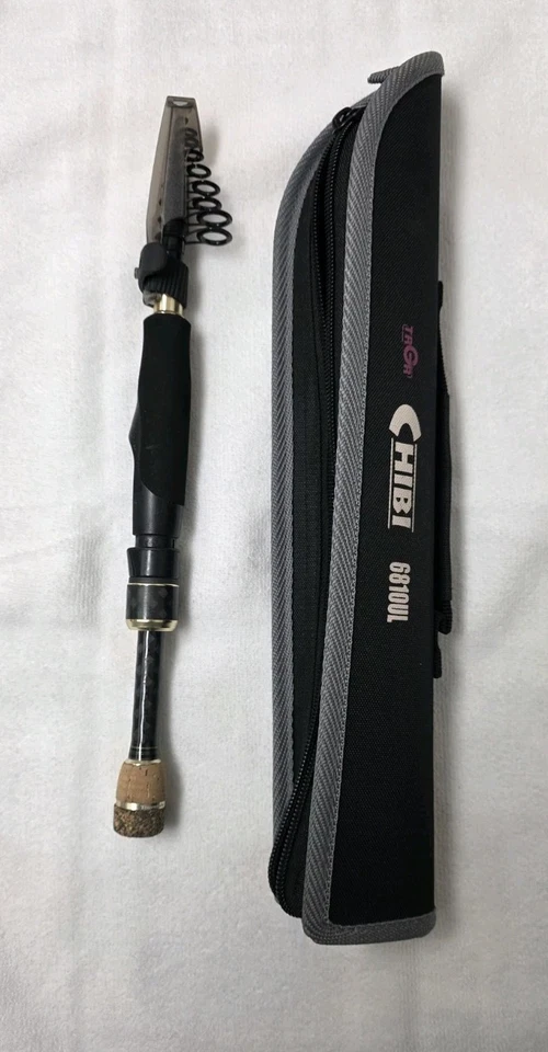 CHIBI 6810UL carbon fiber telescopic fishing rod, made by TIGA (TRGR series - Image 1 of 4