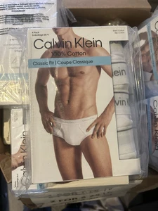 Slips - Calvin Klein Herren (X-Large) CLASSIC Fit BAUMWOLLE 4er Pack NP 21720-100 - Bild 1 von 6