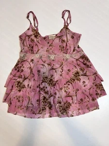 Sweet Pea by Stacy Frati Bluse Top Damen Y2K Rüschen 90’s Fairycore Vintage - Bild 1 von 7