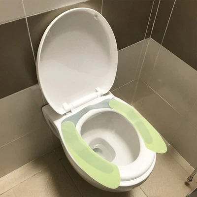 Sedile WC Riscaldato Riscaldato Riscaldatore Allungato Ufficio Copribambini Sedili Scaldabagno - Immagine 1 di 4