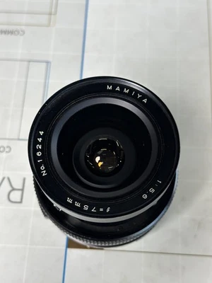 Mamiya Sekor 75mm f5.6 P Universal Press Lens - Image 1 of 4