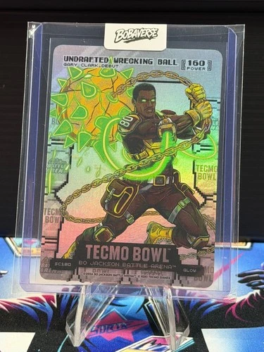 2026 Bo Jackson Battle Arena Tecmo Bowl - Undrafted Wrecking Ball 160 Glow SCF