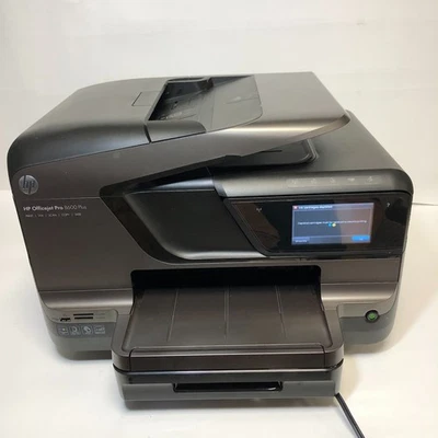 HP Officejet Pro 8600 Plus Color Inkjet Printer NO INK *TESTED* Powers On - Image 1 of 4