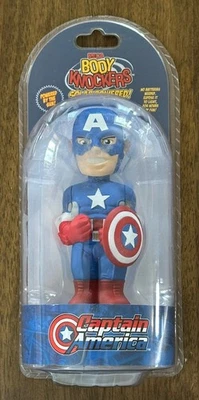 Figura Marvel Capitán América Body Knockers (Neca) - Nueva, sellada de fábrica Foto 1 de 2