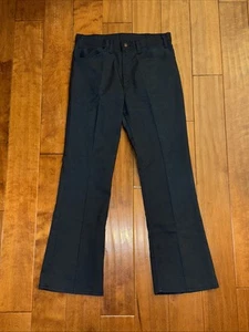 Vintage Levis Sta Prest Pants Mens 30x31 Blue Bell Bottom Flared Disco VTG 80s - Picture 1 of 14