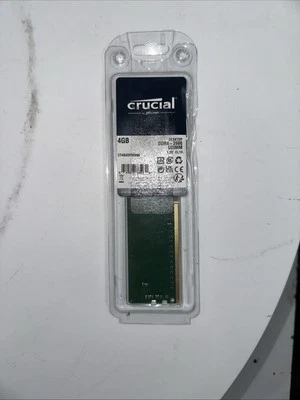 Crucial 4GB DDR4 2666 MHz PC4-21300 Desktop Memory 288-Pin 1.2V CT4G4DFS8266 - Image 1 of 2