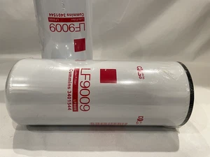Oil Filter LF9009 3401544 (Pack of 2) Fuel Filter For Cummins Engine - Picture 1 of 2