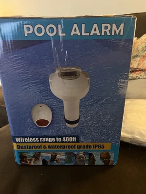 游泳池报警器上方/地面安全保护运动传感器 + 家用接收器 — 第 1/4 张图片