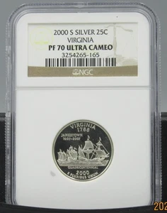 2000 S Virginia Silver NGC PF 70 UCAM - Picture 1 of 1