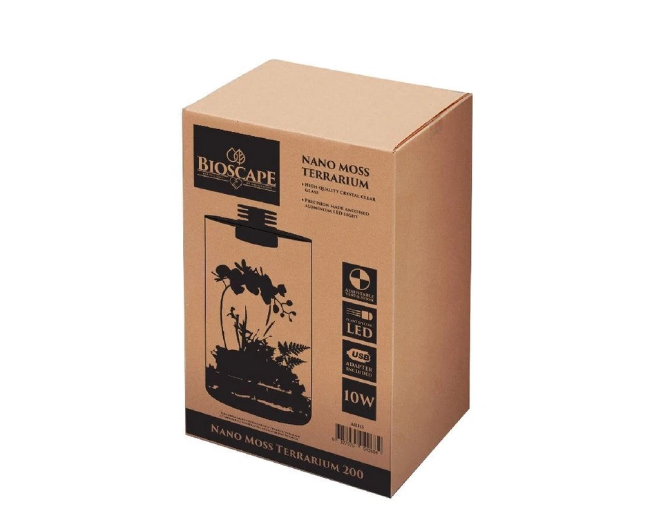 Bioscape Nano Moss Terrarium - 200 Cylinder - Free Shipping - image 1 of 1