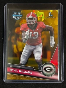 2023 Bowman U Chrome Sapphire Edition Gold /50 Mykel Williams #91 - Picture 1 of 2