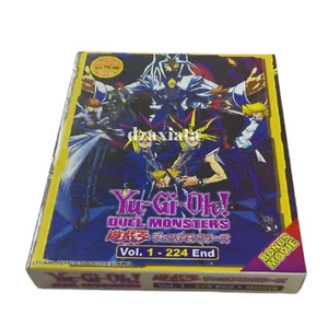 Yu-Gi-Oh ! Duel Monsters - Complete Anime TV Series DVD (1-224 Eps + Movie) - Picture 1 of 12