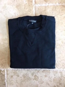 NWT New Mens Crewneck Black  L,XL Sweatshirts $60 value Fine quality - Picture 1 of 1