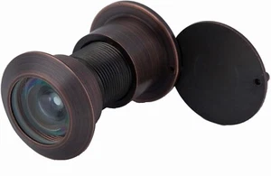 1.1in Peephole, 220 Degree Door Viewer for Home Security, Solid Brass Peep Hole - Picture 1 of 7