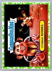 2019 Garbage Pail Kids: Revenge of Oh, the Horror-ible! #10b Cymbal Kimbel GREEN - Picture 1 of 2