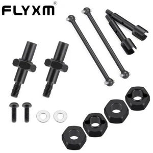 FLYXM per LOSI 1:16 MINI-B 1:18 MINI-T 2.0 RC auto anteriore/posteriore CVD/adattatore esagonale - Foto 1 di 24